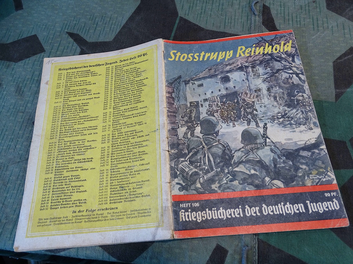 Kriegsbücherei der deutschen Jugend, Heft  106, Stosstrupp Rienhold