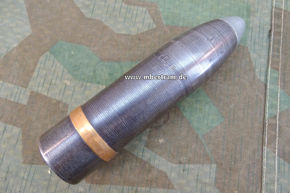 Deko 49mm Spreng Geschoss, wohl Britisch oder französisch wohl 1. Weltkrieg