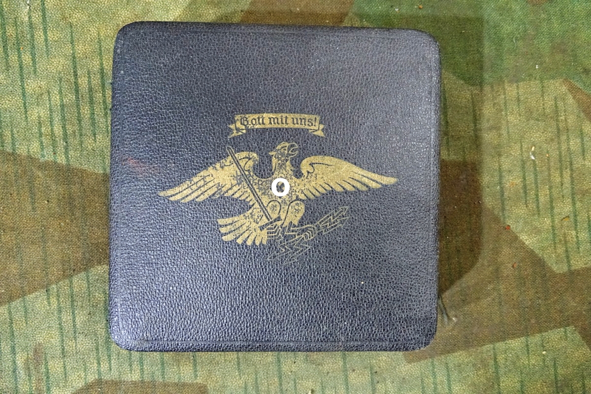 Schatulle für Landwirtschafts Medaille Freistaat Preussen um 1933 mit HK