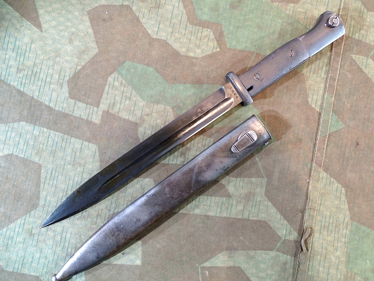 Seitengewehr 84/98, 2. WK, Carl. Eickhorn / Scheide Jos. Corts, Solingen