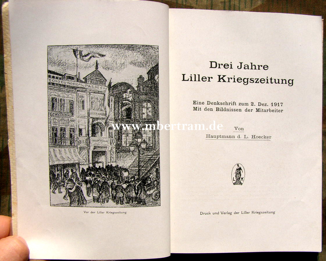 Hoecker: Drei Jahre Liller Kriegszeitung 2. Dezember 1917