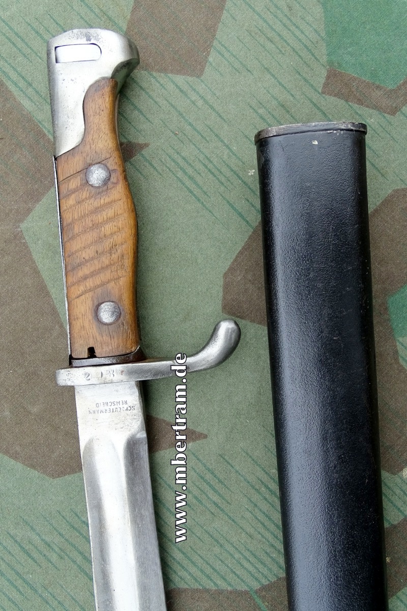 1. Weltkrieg Mod. 98/05, Schleutermann, Remscheid, " W.1917" 14475