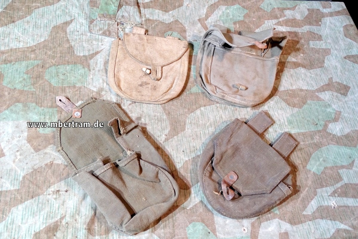 Webmatrial Tasche für PPSH 41 Trommelmagazine, Ostblock, Z 3
