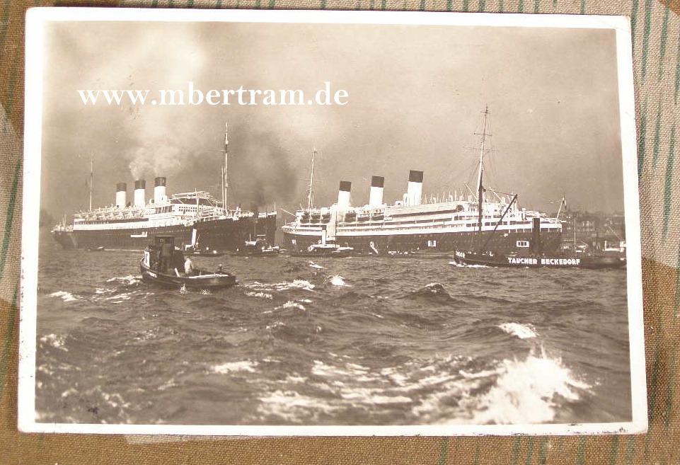 KdF. Kreuzfahrtschiffe Cap Arcona, Cap Polonio Hamburger Hf.