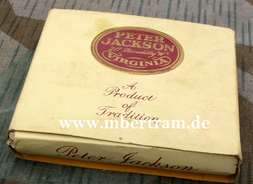 "Peter Jackson-Virginia" Zigaretten englische Armee, - voll