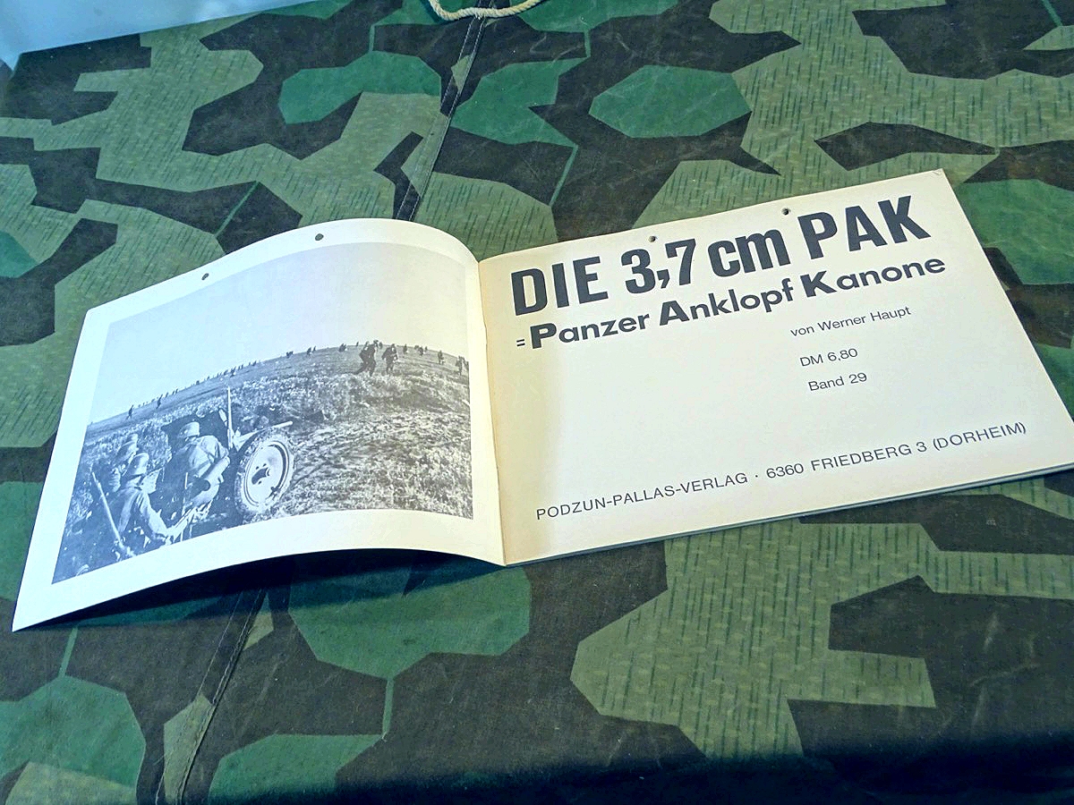 Das Waffen Arsenal Band 29,  3,7 Panzerabwehr Kanone ( Pak) Podzun Pallas Verlag