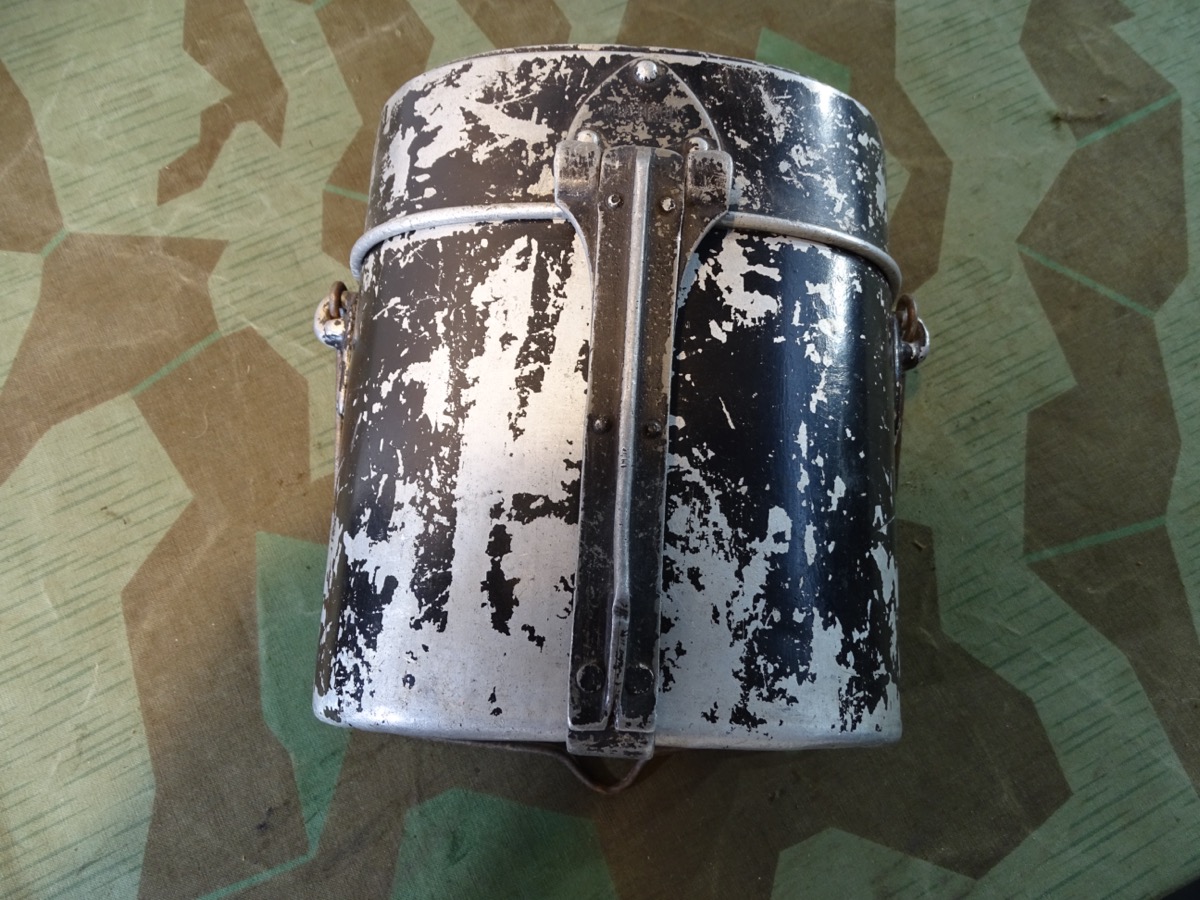 Kochgeschirr kaiserlich deutsche Armee Wilh. Berg- 1911/ 1. Weltkrieg, Aluminium, zusammengehörig. 