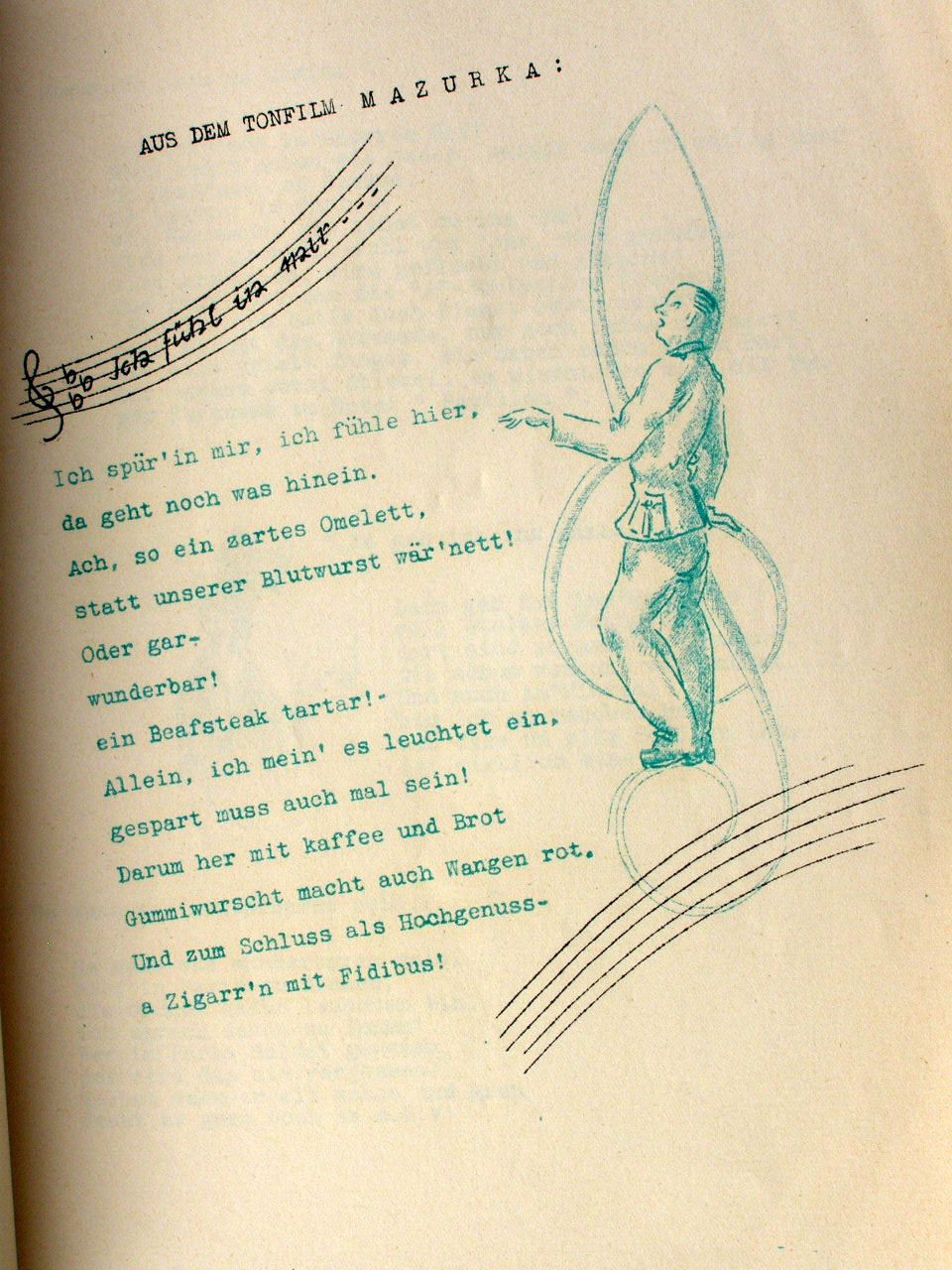 "Achtung Muse von links" Frontzeitung FP Nr. 36065, 1942