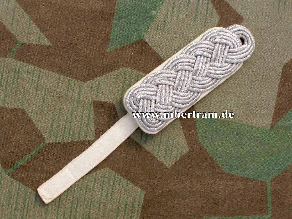 Schulterklappe Major Infanterie Wehrmacht, zum aufschlaufen
