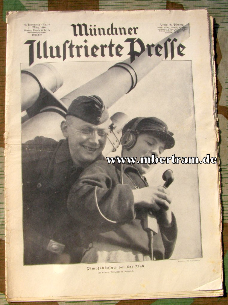 Münchner Illustrierte Presse. 17. Jhrg. Nr. 12, 21.03.1940