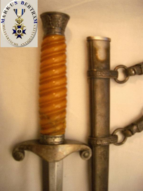 HEERES OFFIZIERSDOLCH EICKHORN MIT GEHÄNGE
