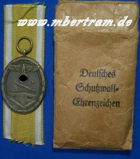 Dt. Schutzwallehrenz., Band,Tüte: Martowsky Gablonz