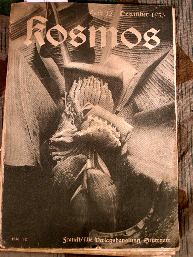 Kosmos Zeitschrift Heft 12, Dezember 1936.