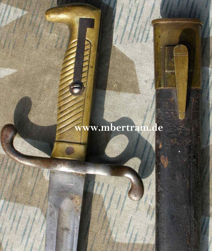Infanterie Seitengewehr M 71, nrgl., 57.R.6.203., 1873