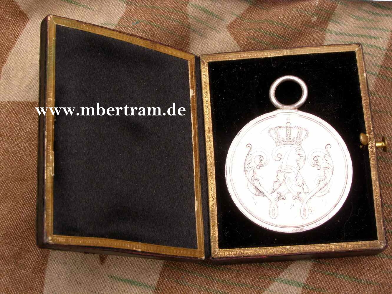 Preussen Militär Ehrenzeichen 2. Klasse mit Verleihungsetui