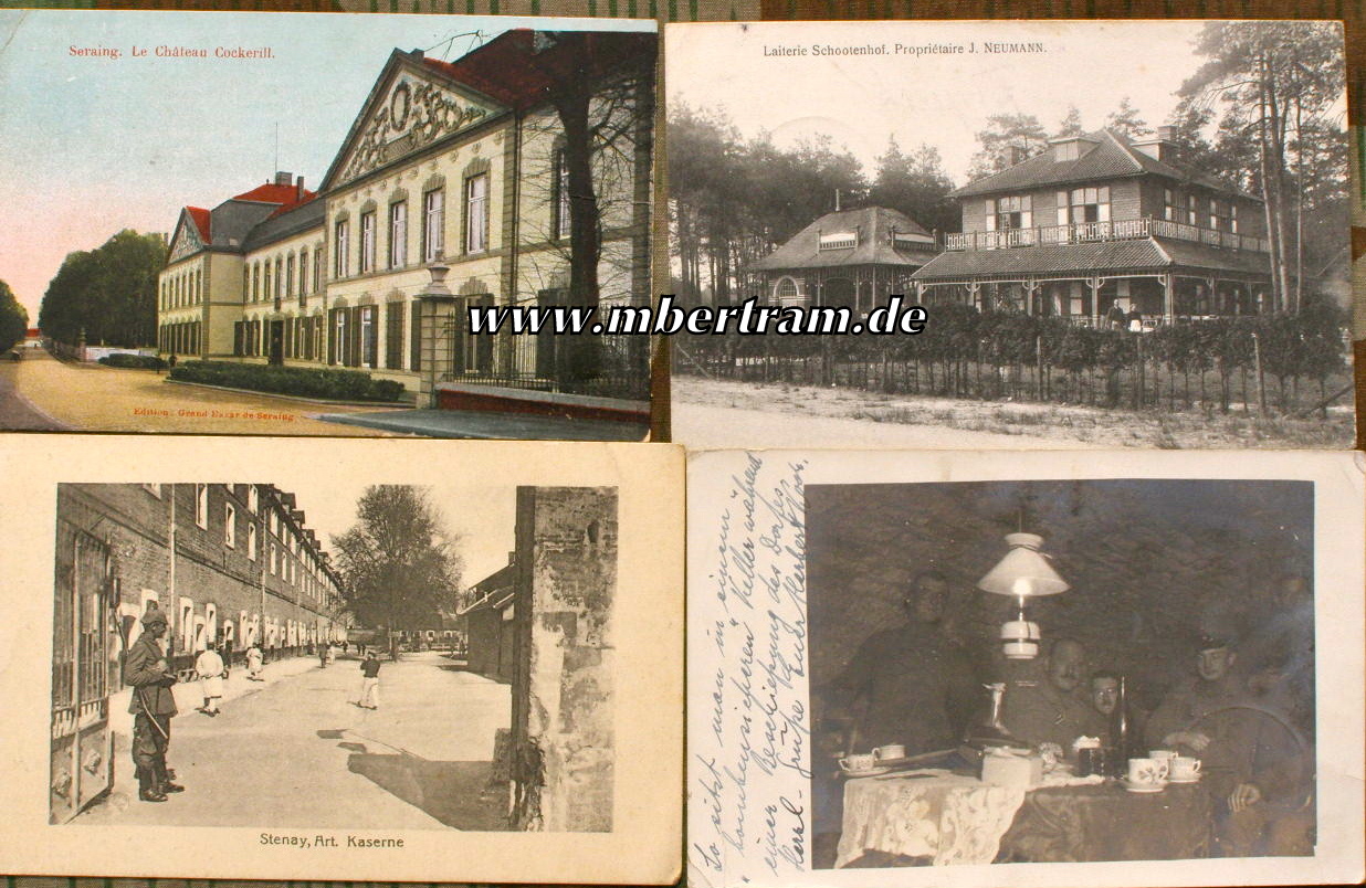 10740-12 35 Feldpostkarten 1. WK, Königl. Landwehr Inf. Rgt. No. 65