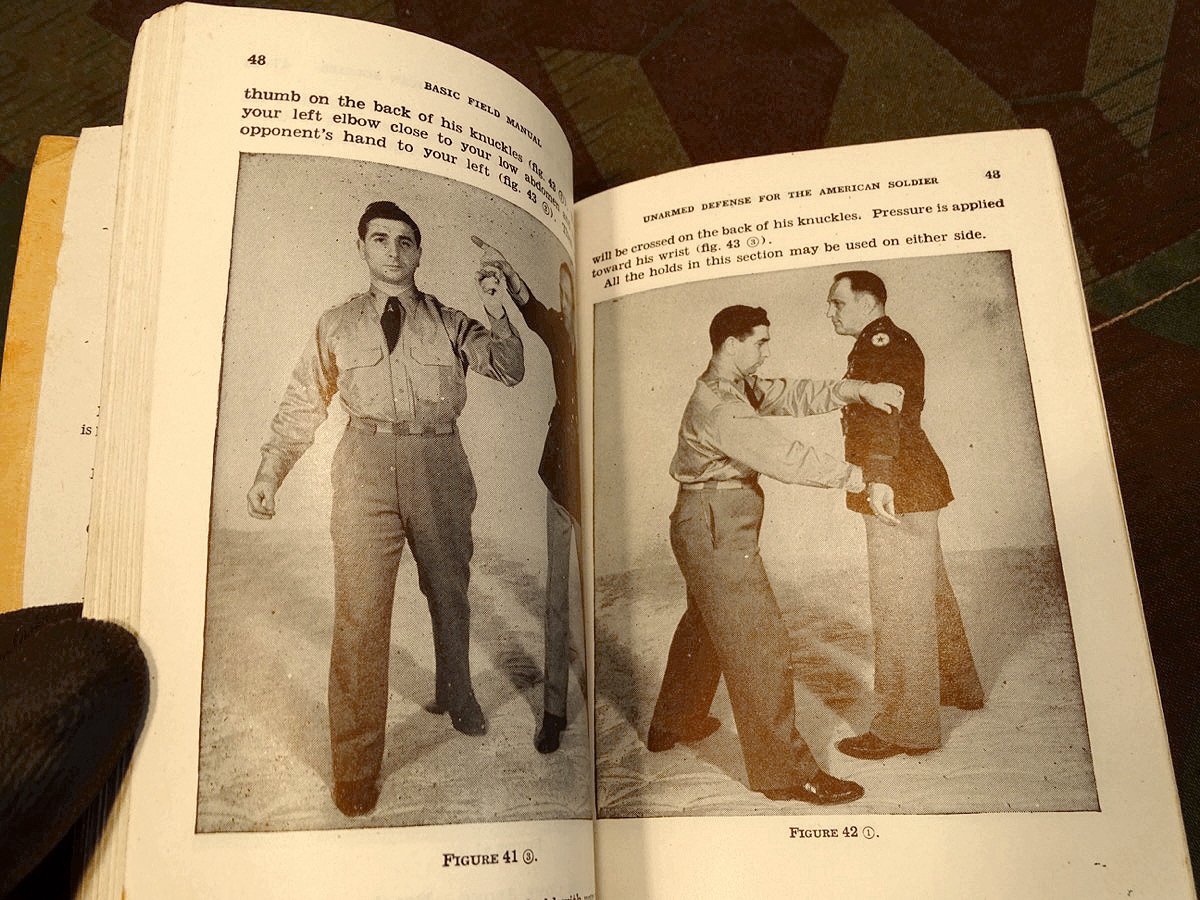 War Department Basic Field Manual, Unarmed defense of the american Soldier 1942 War Department Basic Field Manual, Unarmed defense of the american Soldier 1942