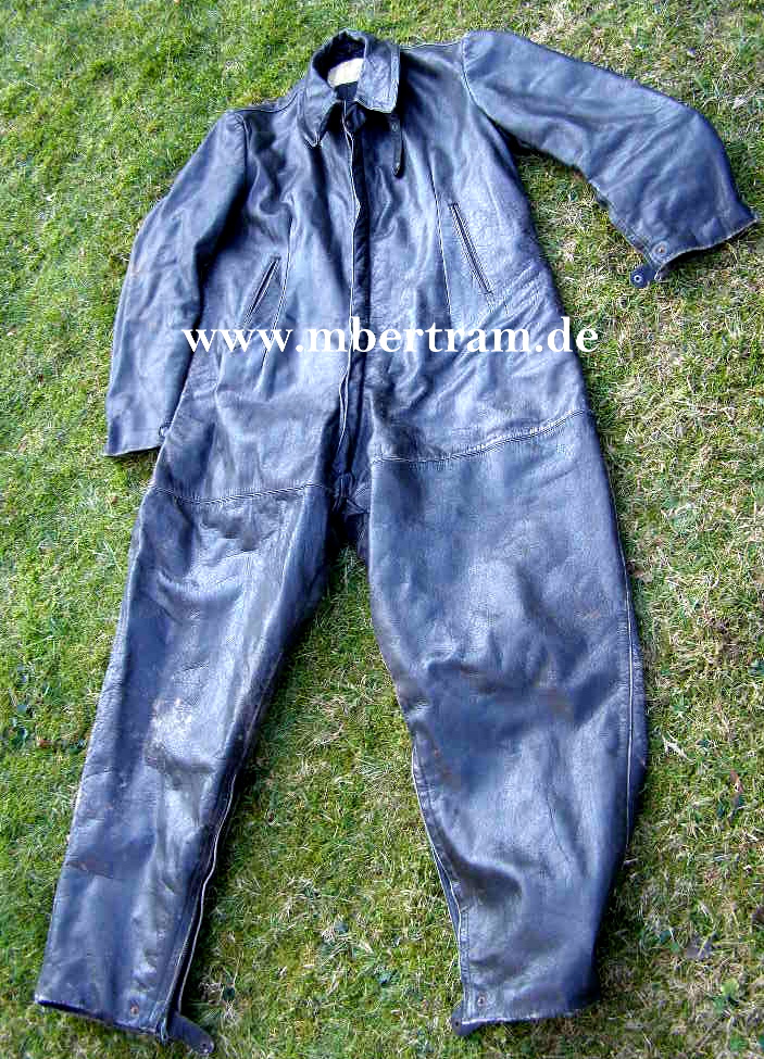 Lederoverall für U-Bootbesatzungen oder Panzerbesatzungen