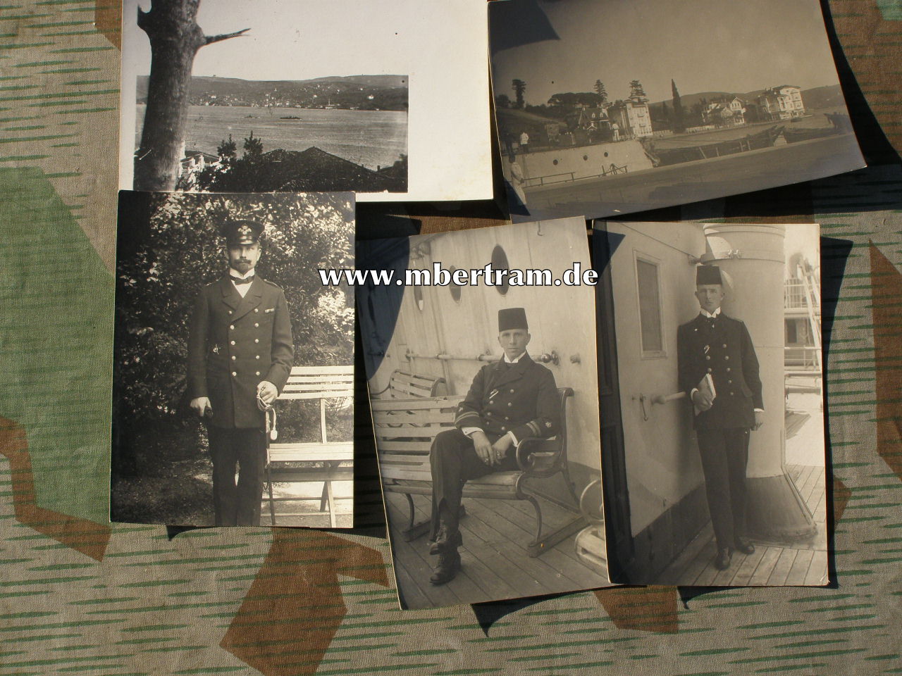 11998-17 Fotos, Dokumente: Preuss./türk. Torpedobootsflotille 1916