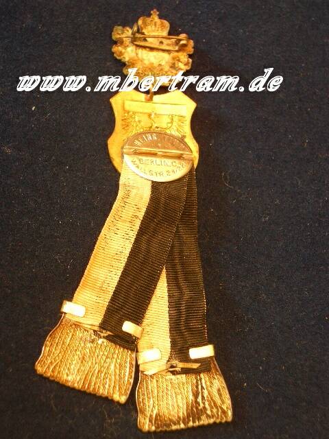 Preussischer Landeskriegerverband, 25 J. Mitglieds Abzeichen