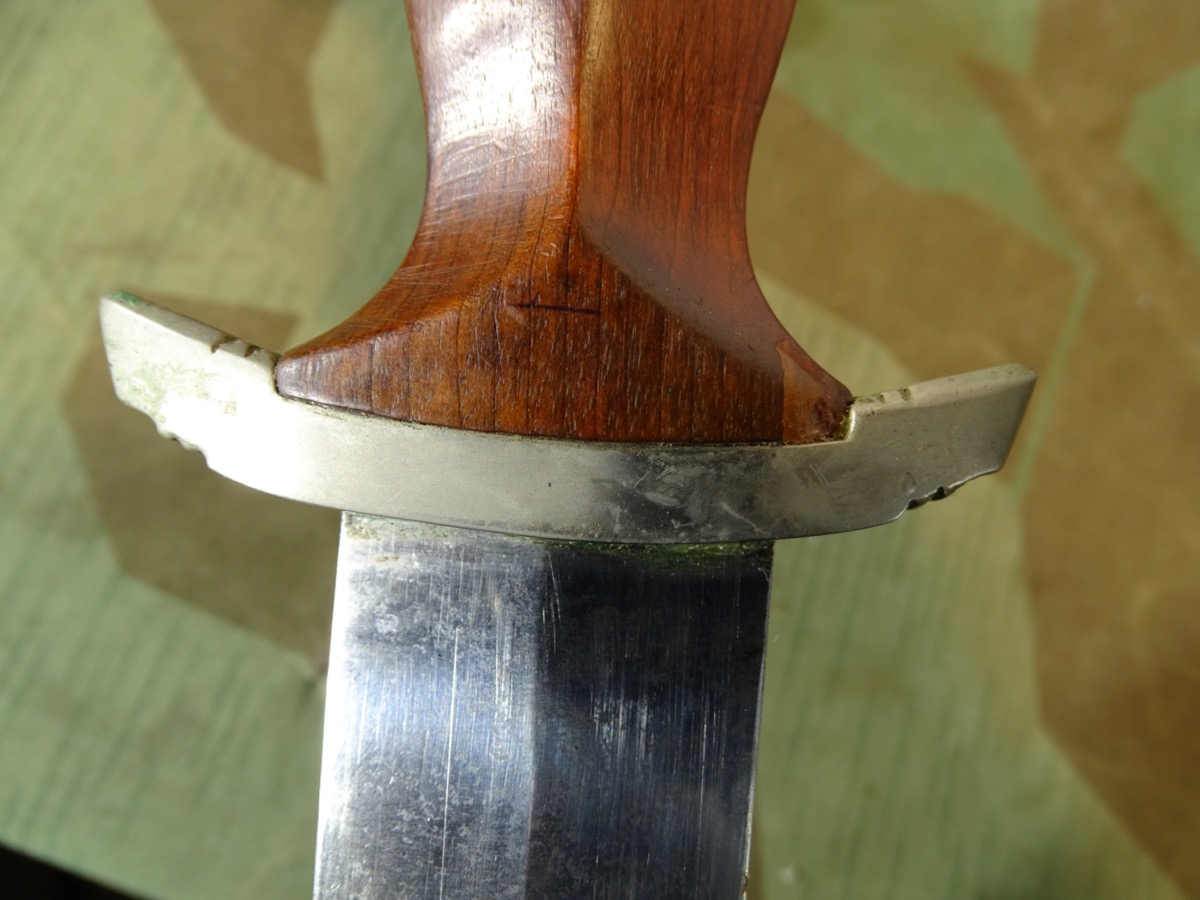 SA Dienstdolch M 33, Hersteller RZM M 7 / 66 1940, Eickhorn mit Gehänge