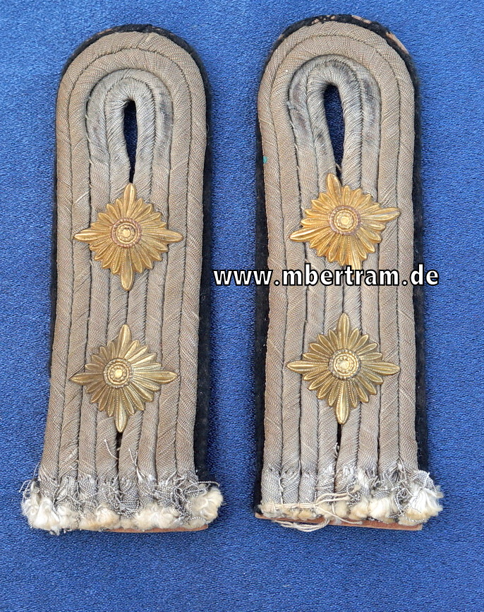 Paar Schulterstücke Wehrmacht Heer Pionier, Hauptmann