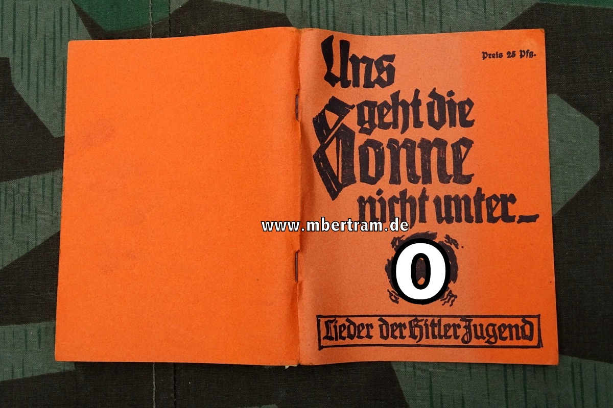 Lieder der Hitlerjugend,  Uns geht die Sonne nicht unter,  Hornung 1936