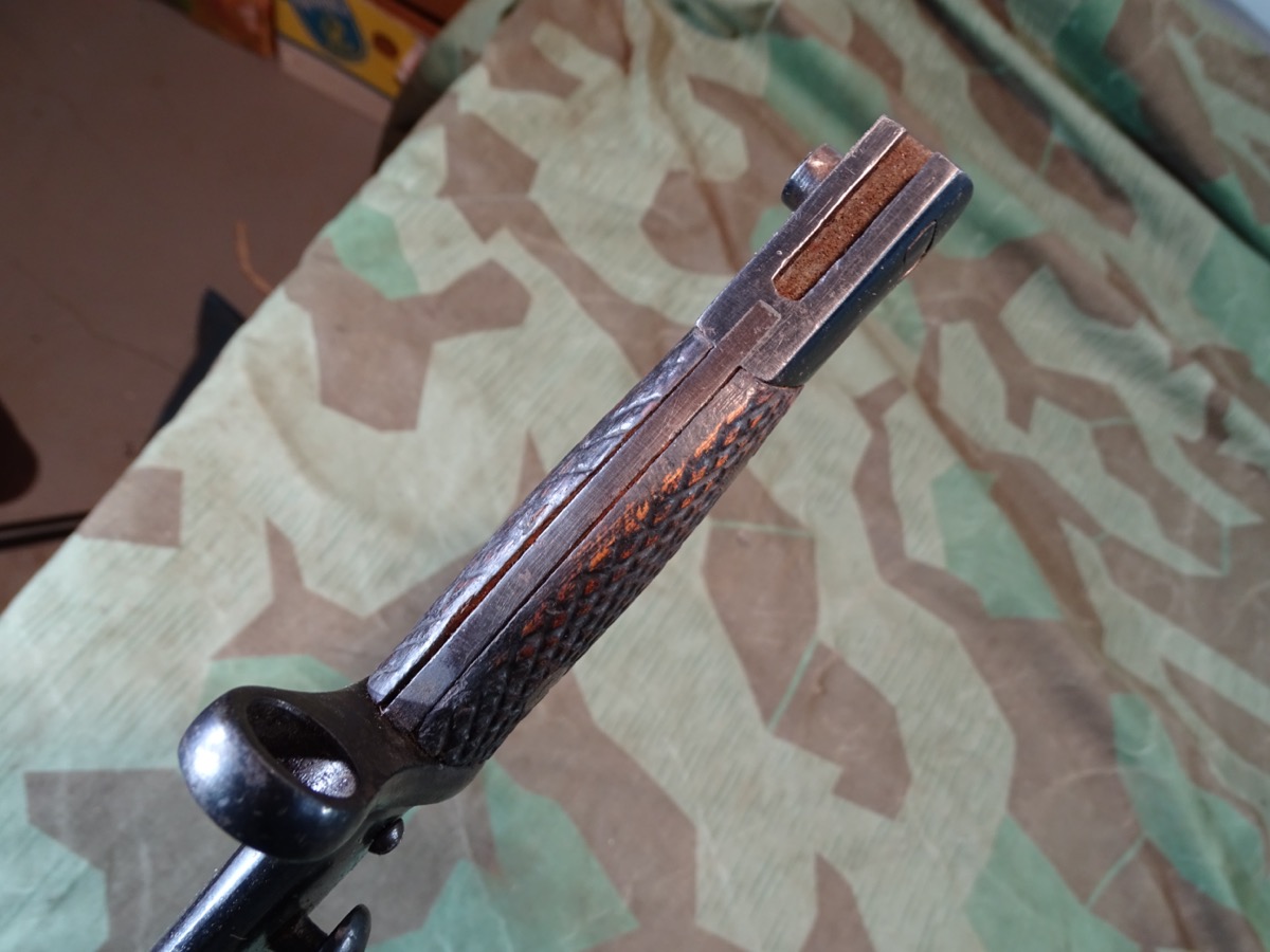 Seitengewehr Spanien M 1941 für den Karabiner 98 "La Coruna", Nummerngleich, guter Zustand Seitengewehr Spanien M 1941 für den Karabiner 98 "La Coruna", Nummerngleich, guter Zustand