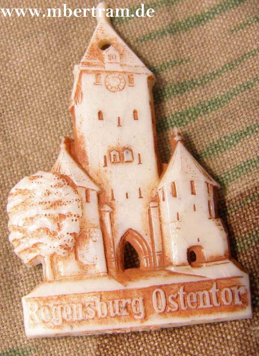 WHW/ DRK 1940/41 Kunststoff Abz.: Regensburger Ostentor