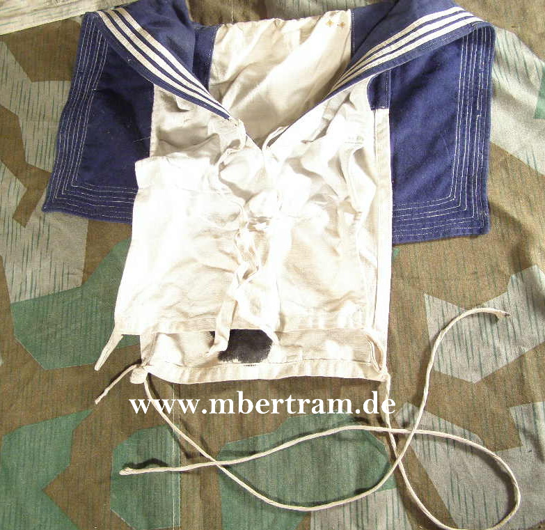 Kaiserliche Marine Kieler Kragen f. Matrosenbluse BAK 1914