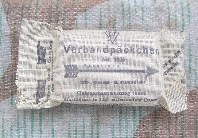 Wehrmacht Verbandpäckchen von 1940