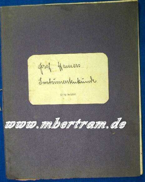 1206-30 Dokumente, Flugbücher und Fotoalbenkonvolut, Fluglehrer