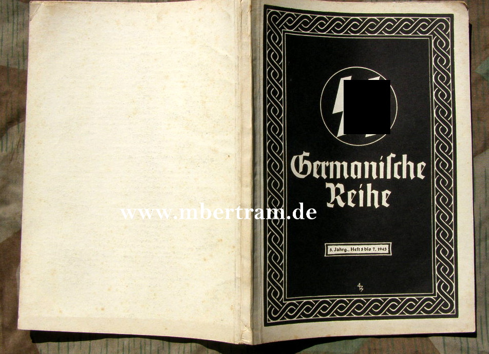 Der Reichsführer SS: Germanische Leithefte, 1943, Hft. 5-7