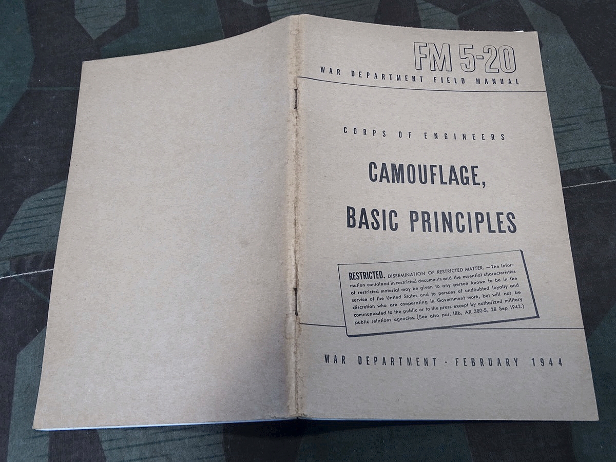 Department of the Army Field Manual FM 5-20 , Carmouflage, Basic Principles,  1944