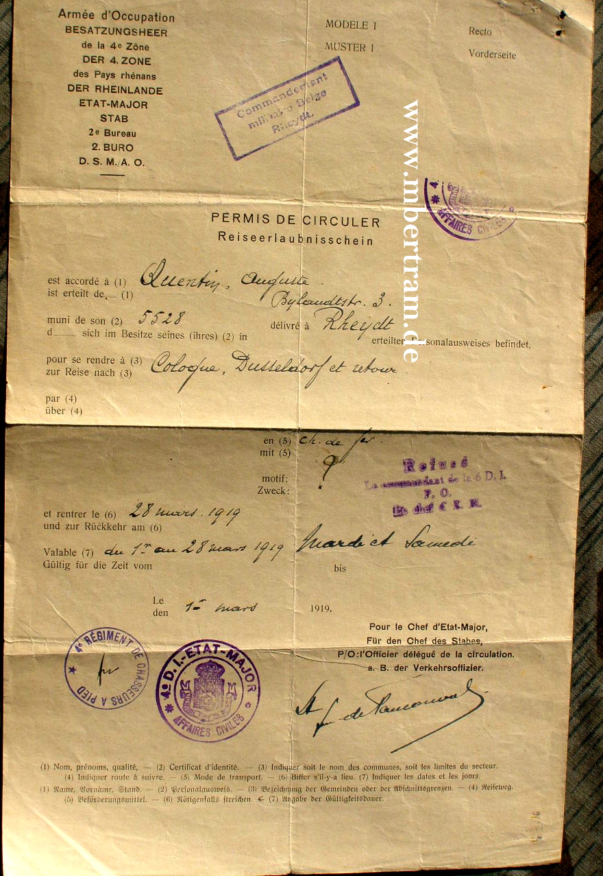 9689-8 Urkunden: Dragoner Med.1870/71, Centenaer M. Verdienstkr.