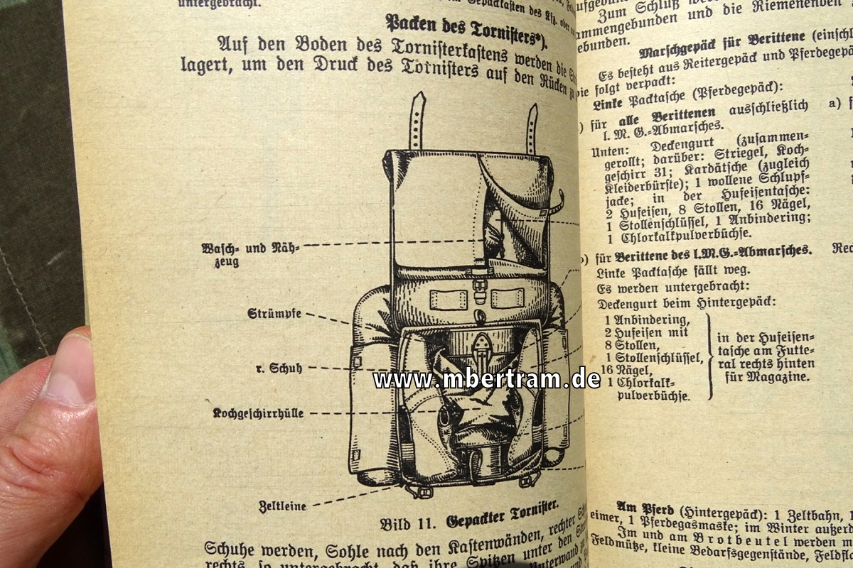 Dienstanweisung, Reibert, " Der Dienstunterricht im Heere, Schützen 1941