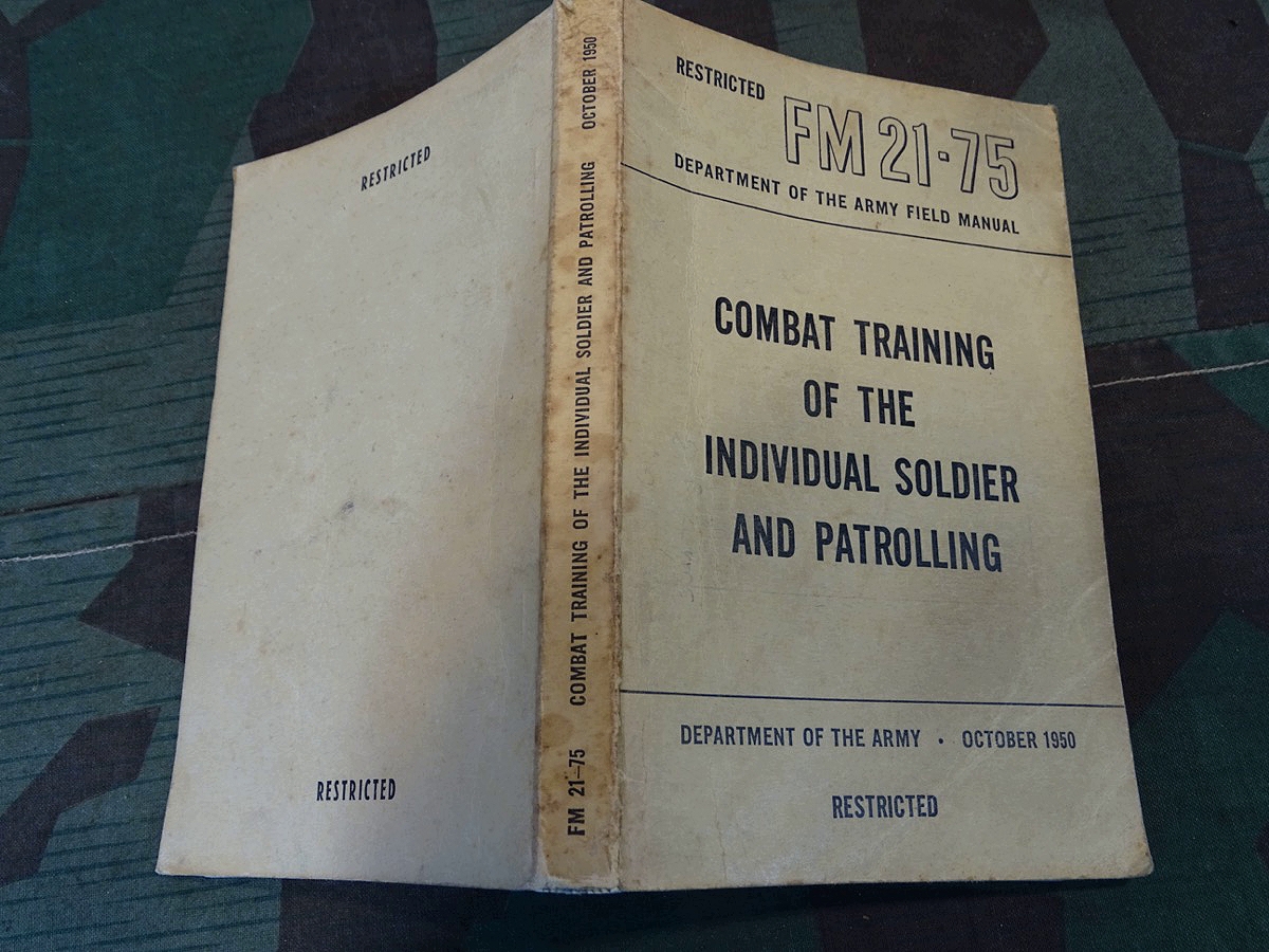 FM 21-75, Combat Training of the individual Soldier and Patrolling, 1950