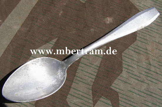 Wehrmacht Suppenlöffel, WH Adler u. Hst. "WSM 1942"