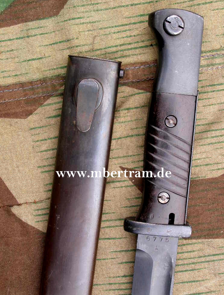 WH SEITENGEWEHR 84/98, Bakelitgriffsch., nrgl., Fa. Eickhorn