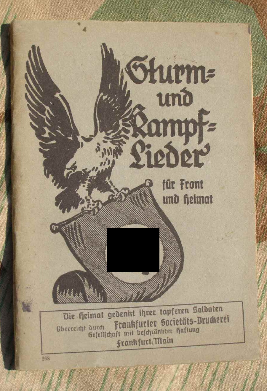 SA Liederbuch: Sturm und Kampflieder für Front und Heimat