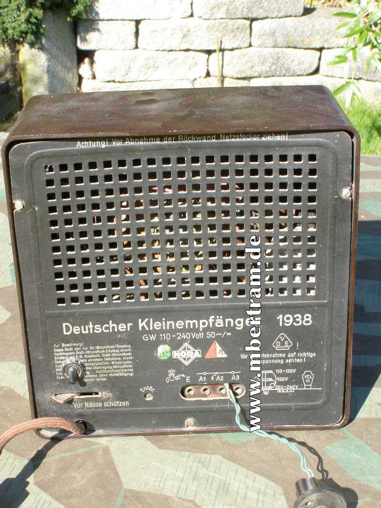 Deutscher Kleinempfänger DKE- GW 110