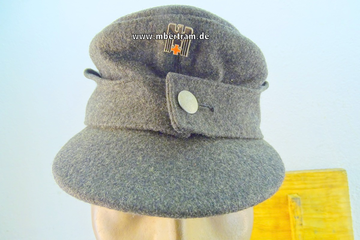 Deutsches Rotes Kreuz Feldmütze für Mannschaften und Unterführer, Gr. 56
