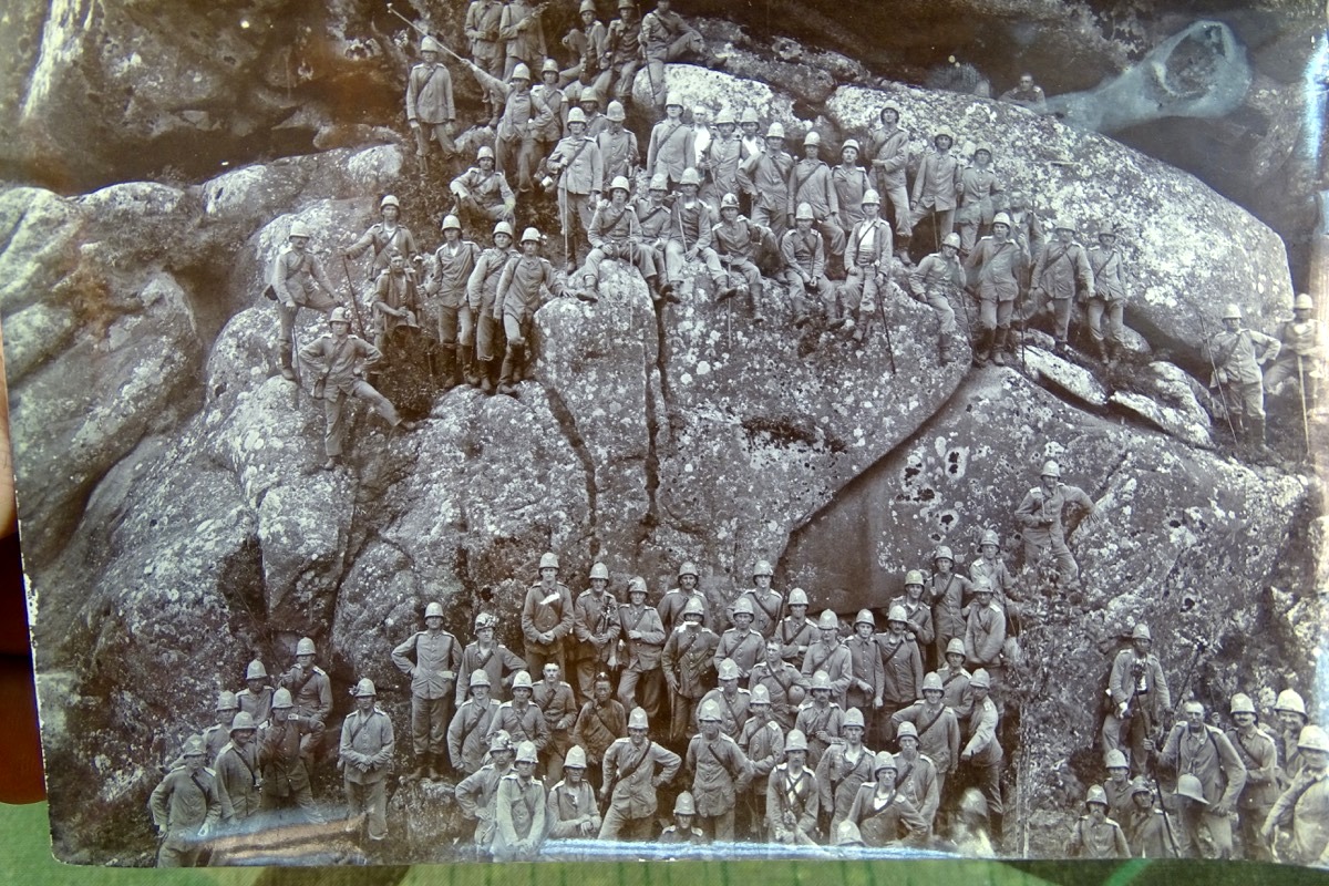17797-35 Foto Nachlass eines ehem. Angehörigen der kaiserlichen Kolonialtruppe Tsingtau