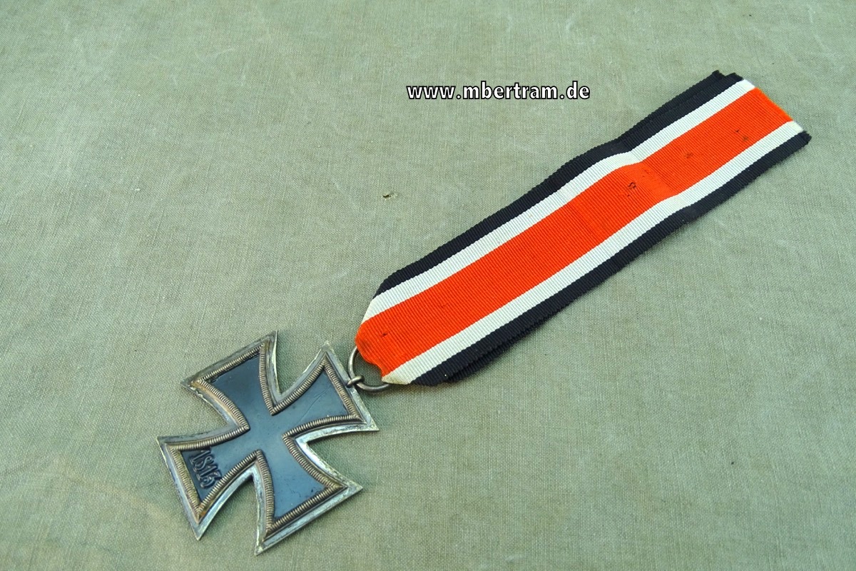 Eisernes Kreuz 1939 2. Klasse, ohne Hersteller im Ring, sehr schöner Zustand