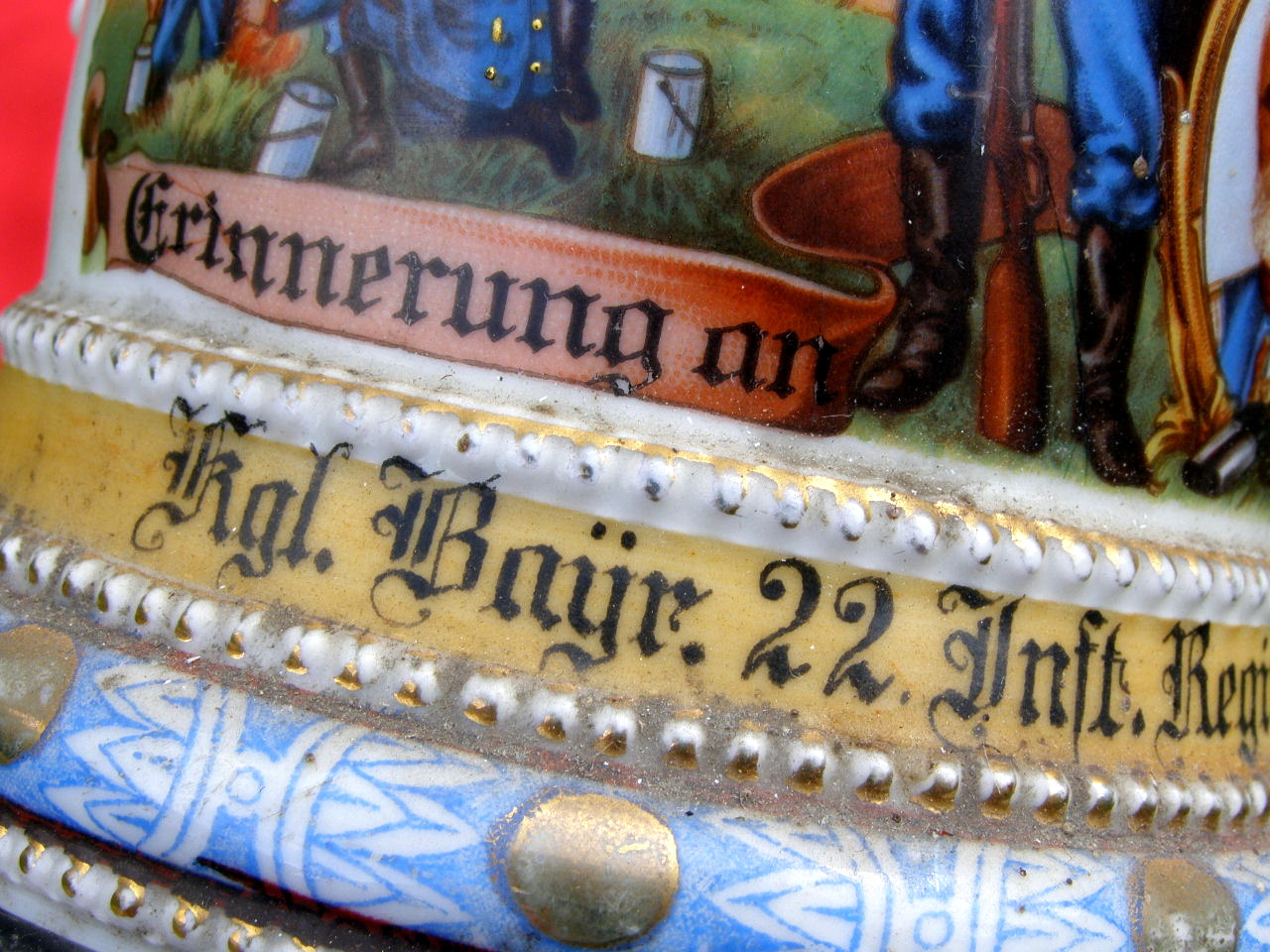 10377-17 Königl. Bayr. 22. Inf, Rgt. 4. Comp. Zweibrücken, 1911-13