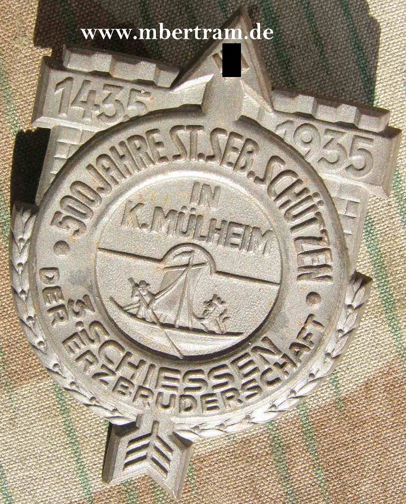 1435-1935, 500 Jahre St. Seb. Schützen Köln Mühlheim