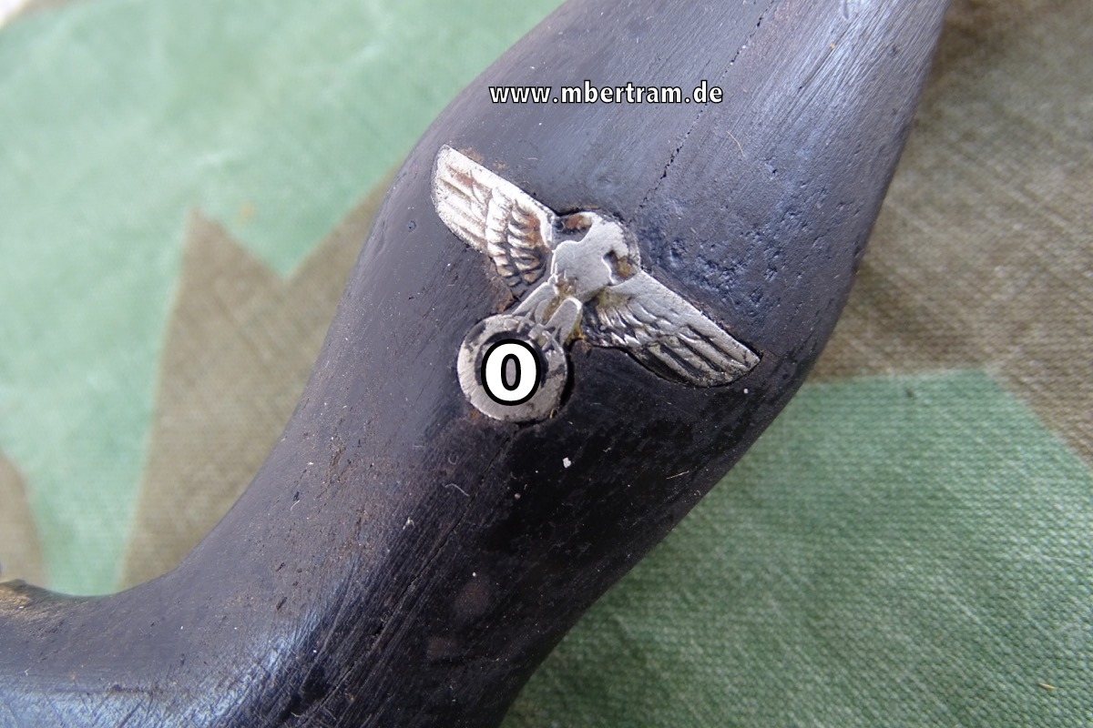 17551-3 Alte Teilreplik: SS Dienstdolch M 33 mit RZM M 7/36 ohne Scheide