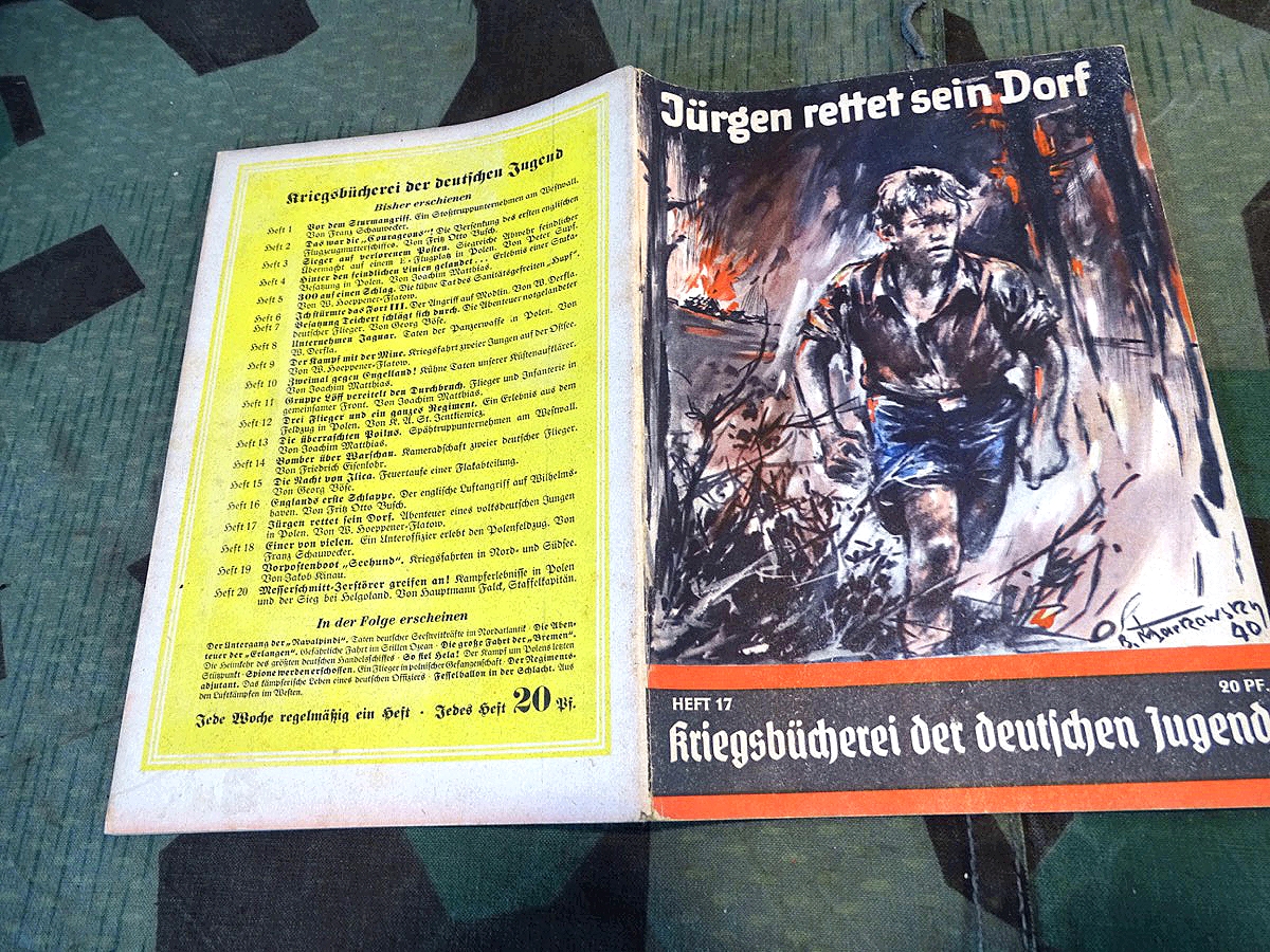 Kriegsbücherei der deutschen Jugend, Heft  17, Jürgen rettet sein Dorf