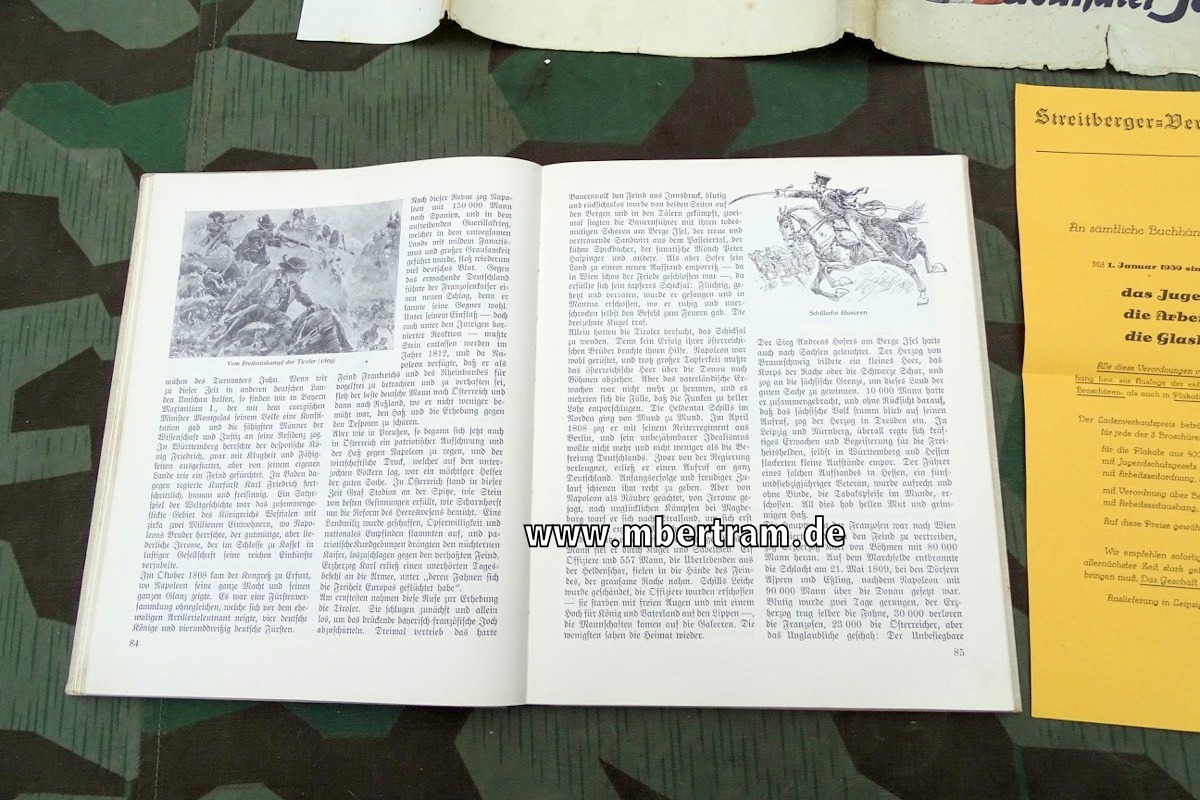 15814-7 Kunstmaler A. Reich: Von deutscher Art und deutscher Tat - Das Buch der HJ