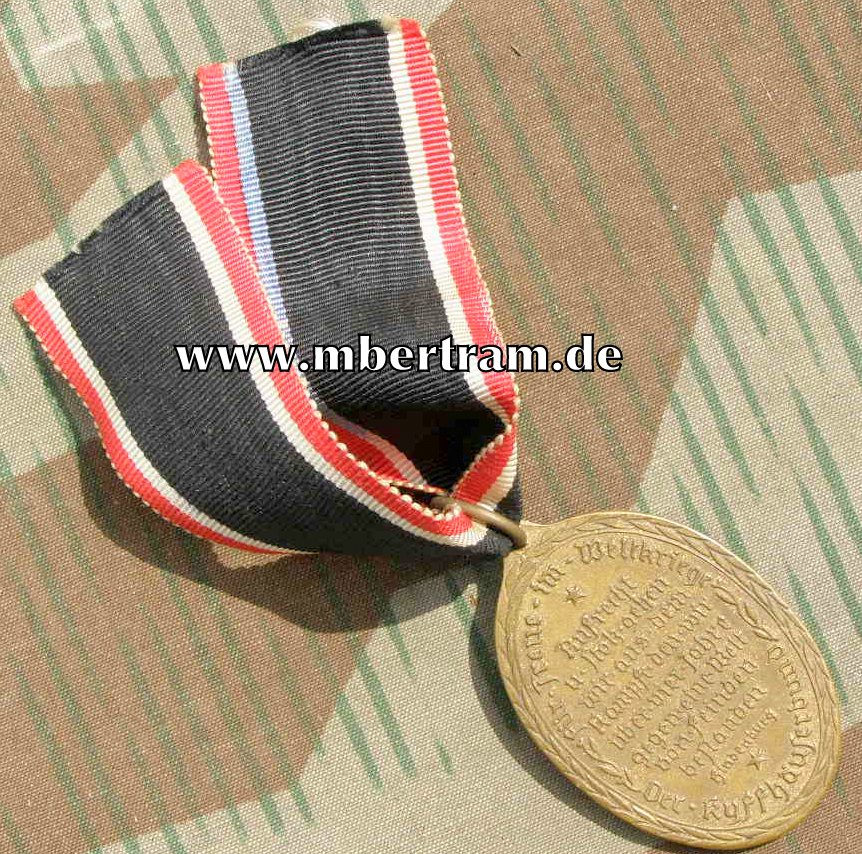 KYFFHÄSERMEDAILLE, mit Band